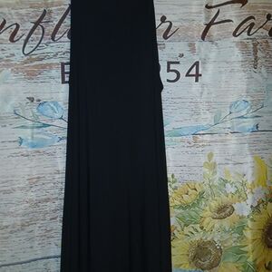 Chic Black Midi Dress